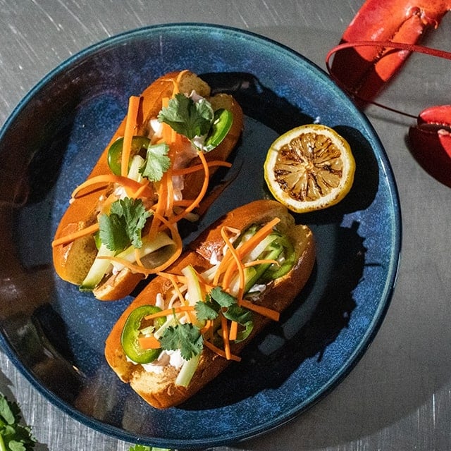 Banh Mi Style Lobster Roll Banh Mi Style Lobster Roll